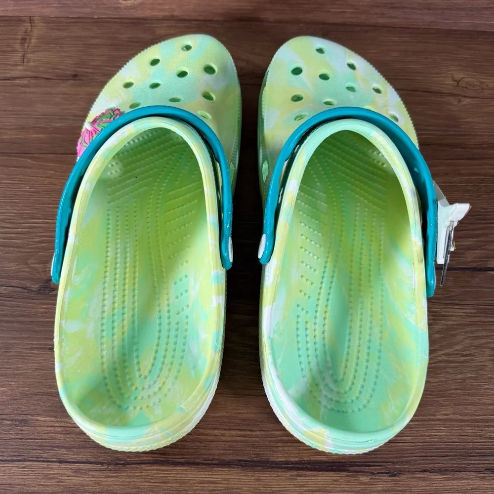 Margaritaville CROCS Jimmy Buffet Slip-On Clogs Shoes Men’s Size‎ 11 Tie Dye